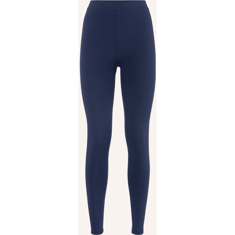 Hessnatur Basic Leggings blau