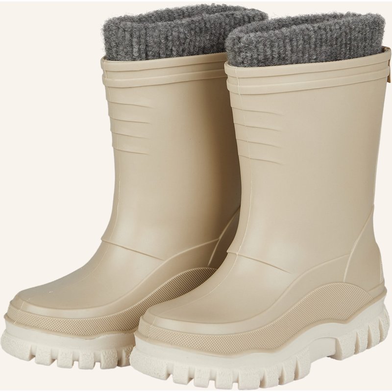 Sterntaler Gummistiefel Uni Gefüttert beige