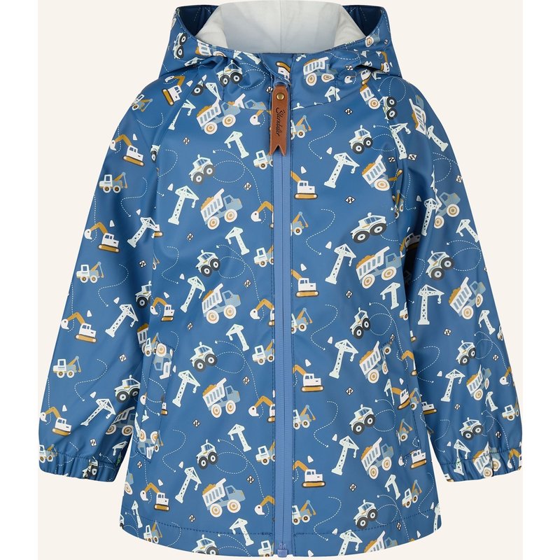 Sterntaler Farbwechsel Regenjacke Baustelle blau