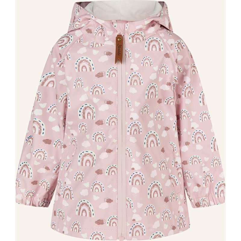 Sterntaler Farbwechsel Regenjacke Regenbogen pink