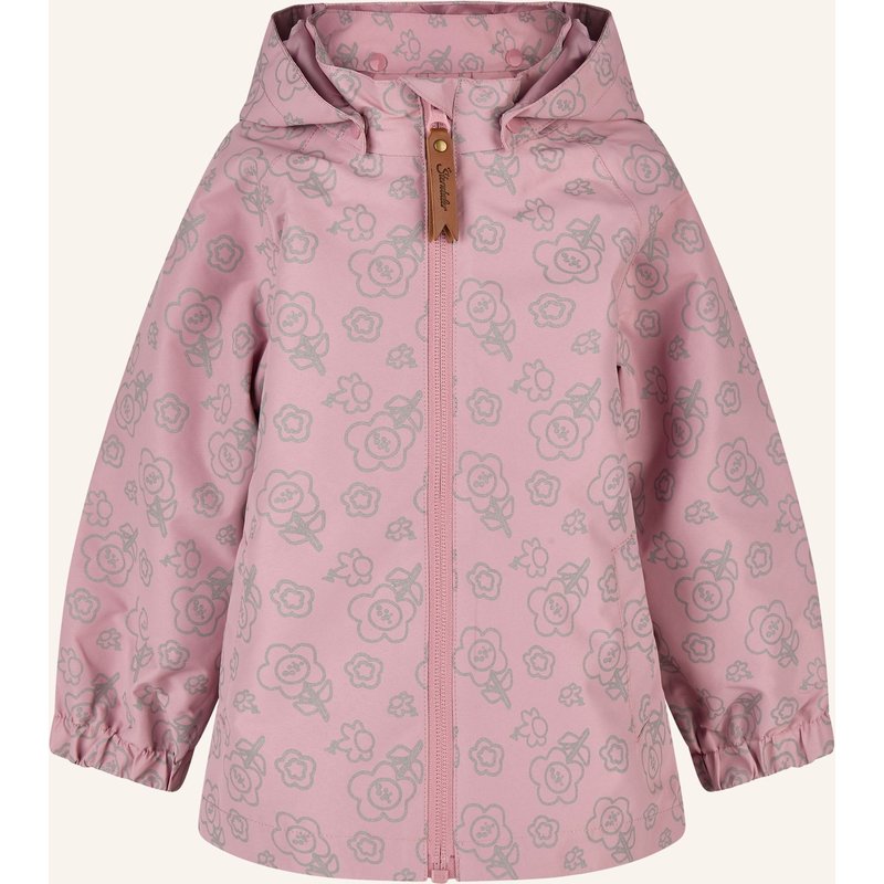 Sterntaler Regenjacke Gefüttert Blume rosa