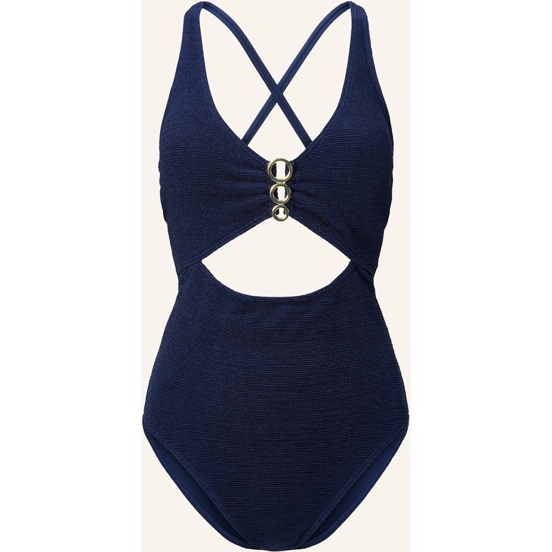 Lingadore Badeanzug blau