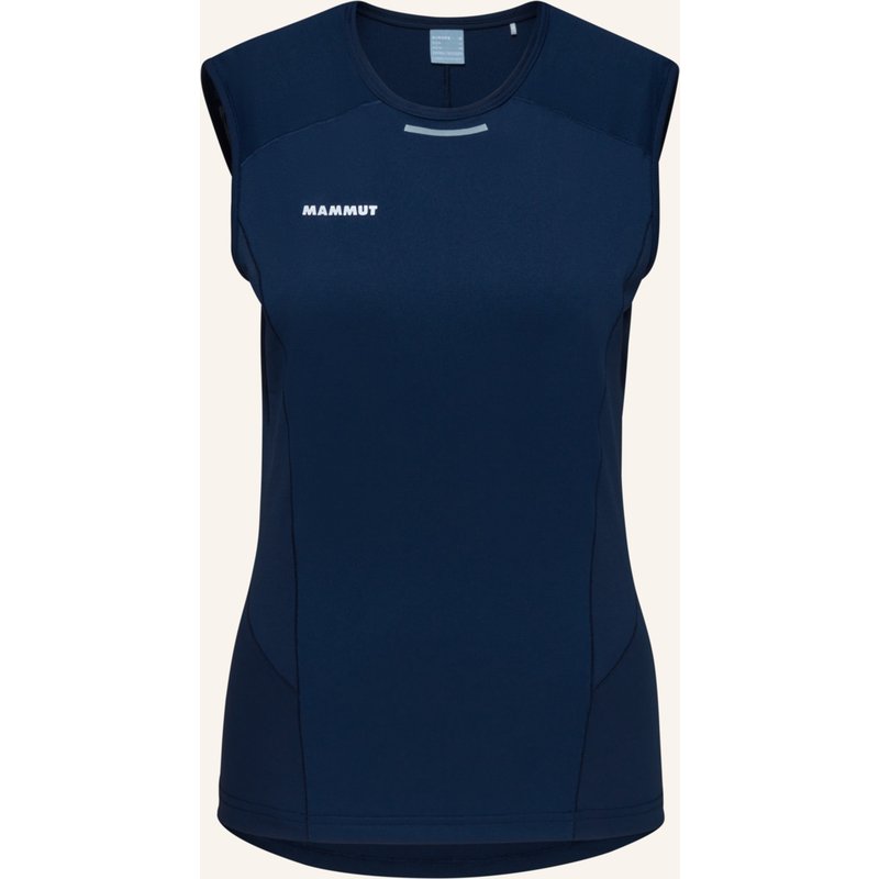 Mammut Top Aenergy Fl Cap Sleeve blau