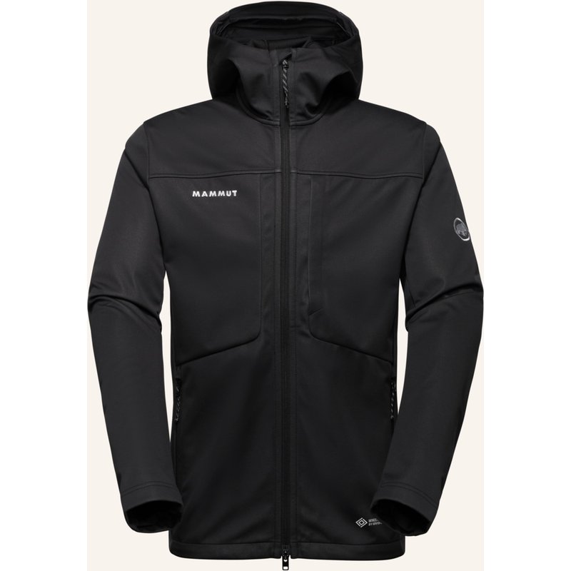 Mammut Softshelljacke Ultimate Viii So Mit Kapuze schwarz