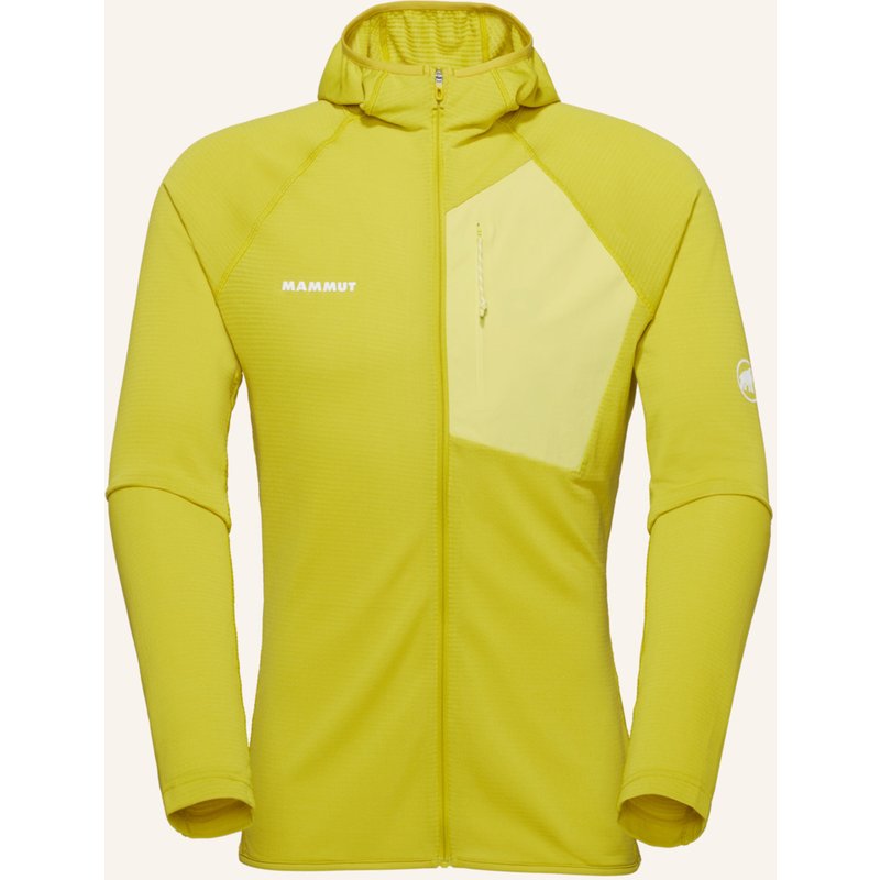 Mammut Midlayer Aenergy Light Hooded gelb
