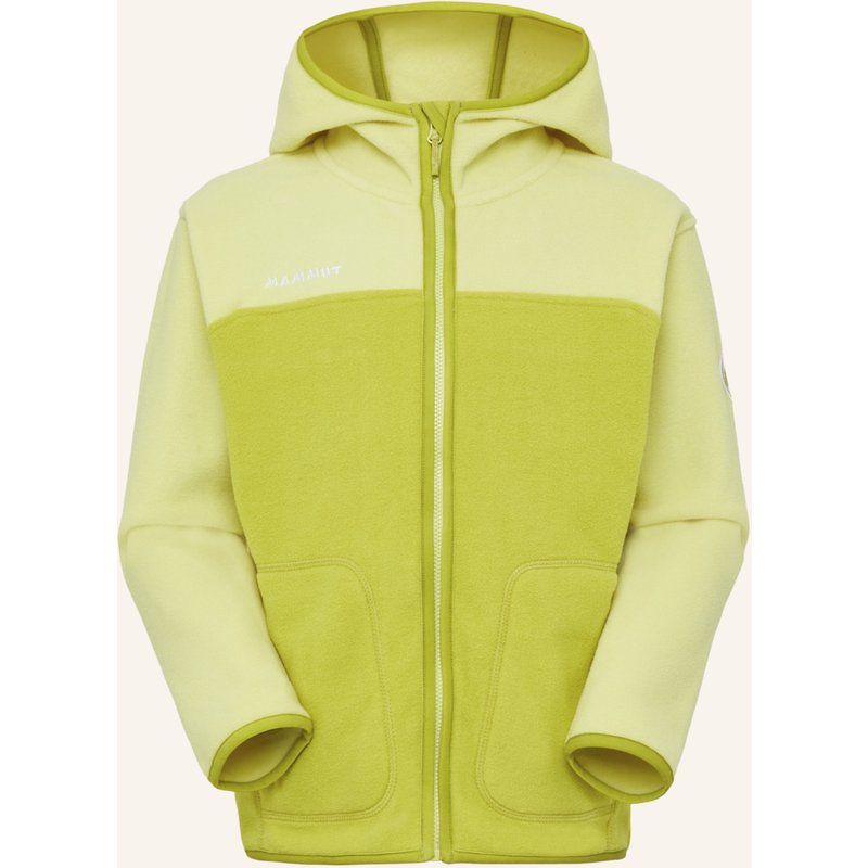 Mammut Midlayer-Jacke Waymarker Ml Mit Kapuze gelb