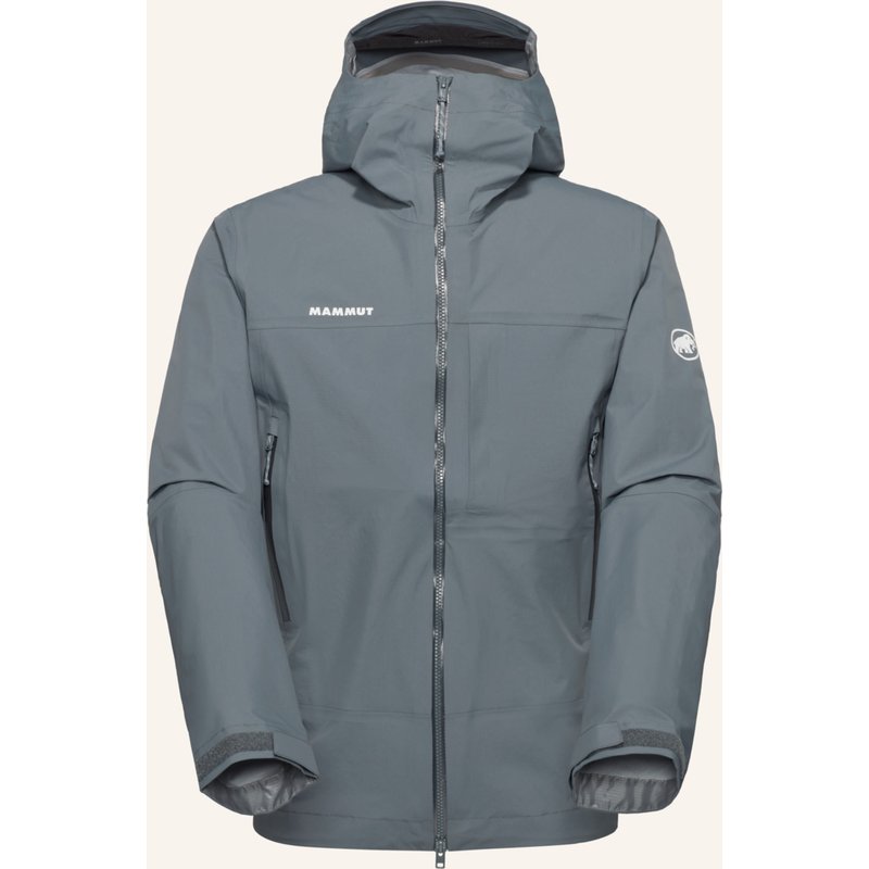 Mammut Hardshelljacke Alto Guide Hs Mit Kapuze grau