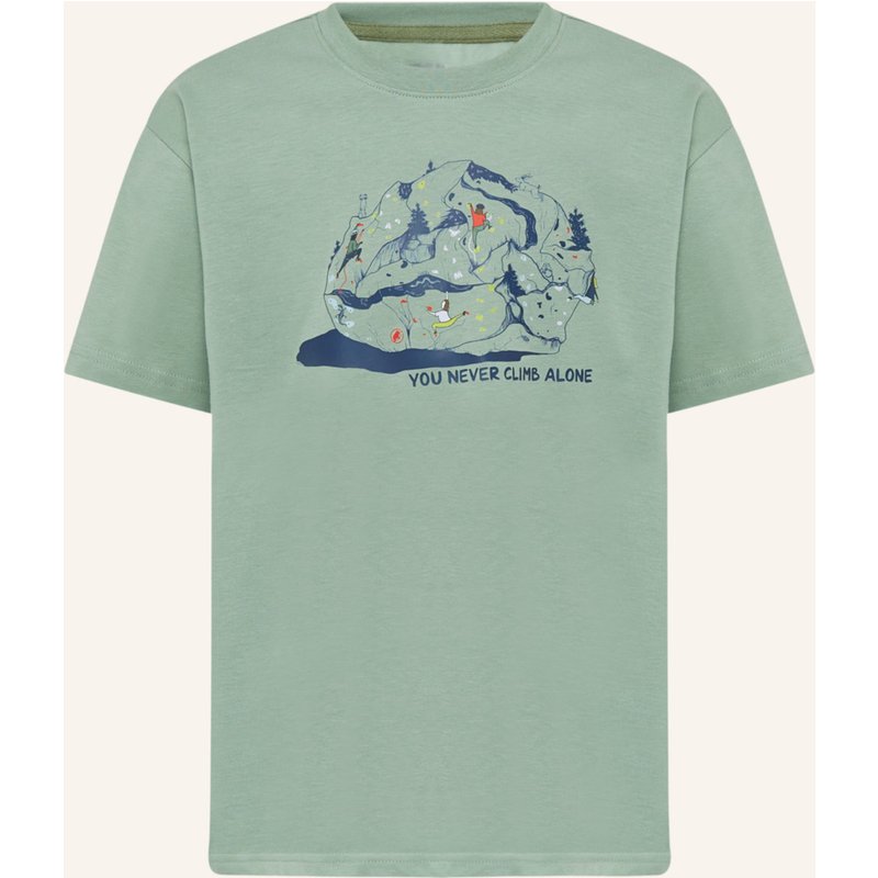 Mammut Mammut Base T-Shirt Climbing Kids gruen