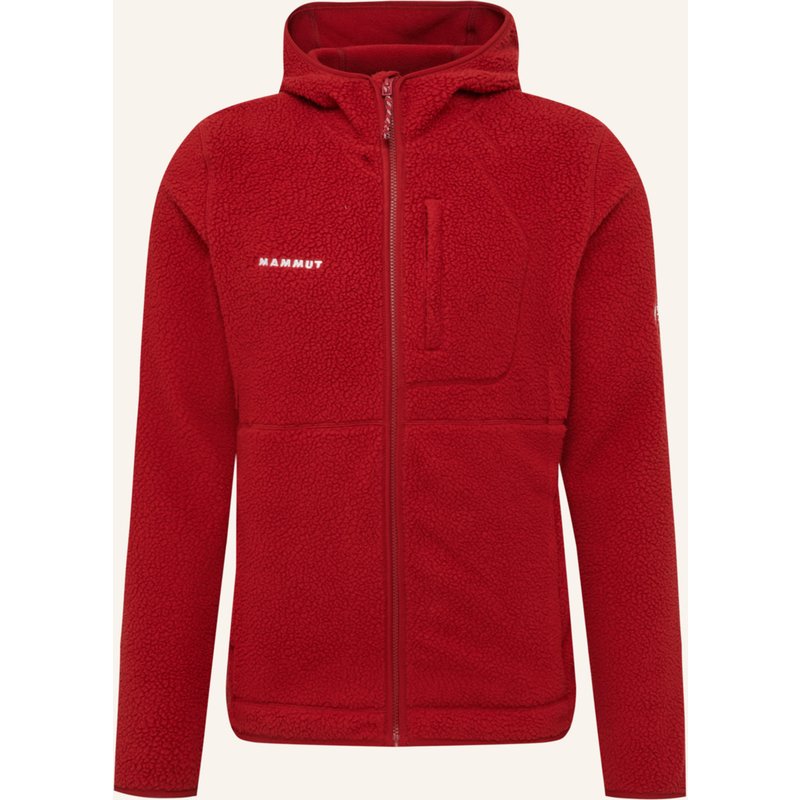 Mammut Midlayer-Jacke Falera Pro Ml Mit Kapuze rot