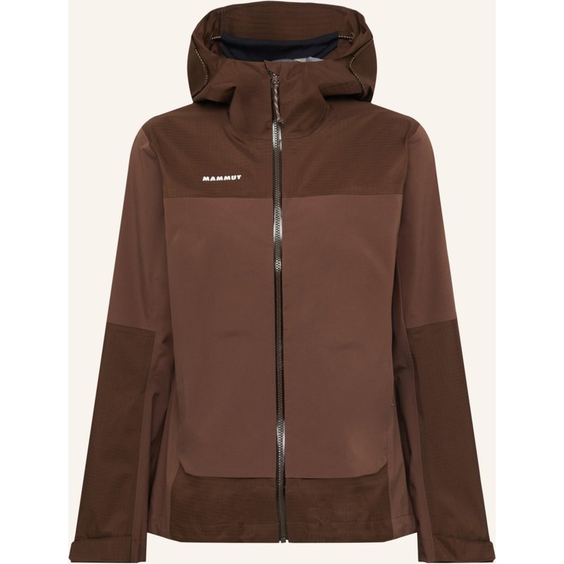Mammut Hardshelljacke Ducan Guide Hs Mit Kapuze braun