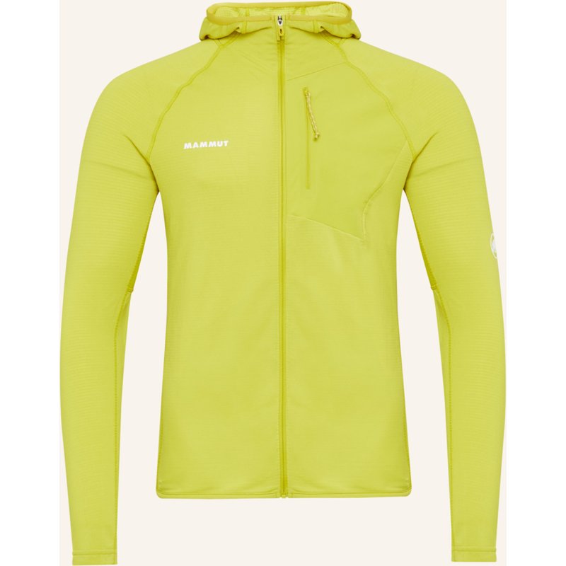 Mammut Midlayer Aenergy Light Hooded gelb