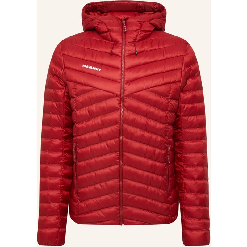 Mammut Isolationsjacke Albula In Mit Kapuze rot