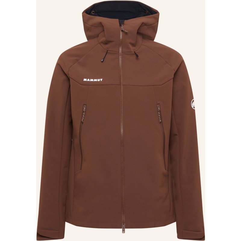 Mammut Softshelljacke Winterfield So Mit Kapuze braun