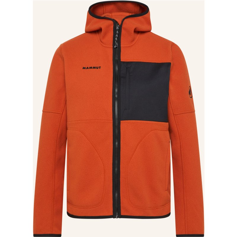 Mammut Fleecejacke Tamaro Ml Hooded braun