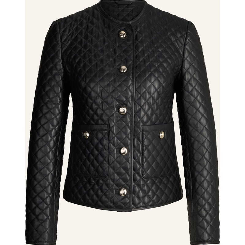 Joop! Lederjacke schwarz