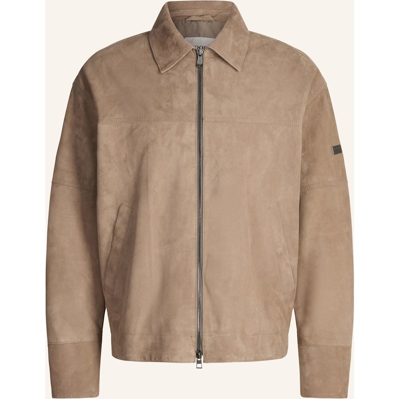 Joop! Jeans Lederjacke braun