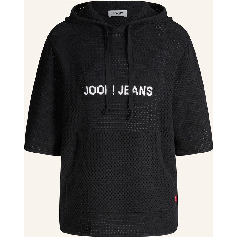 Joop! Jeans Strick-Hoodie schwarz