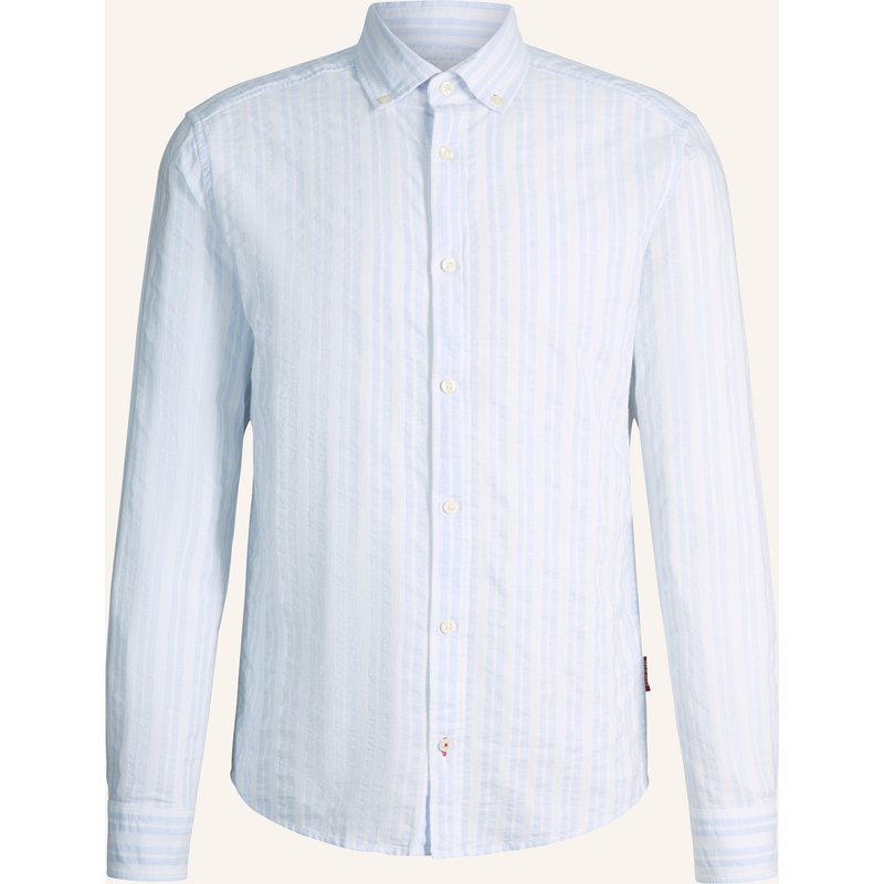Joop! Jeans Hemd Regular Fit blau