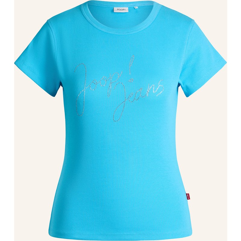 Joop! Jeans T-Shirt Tineta Mit Schmucksteinen blau