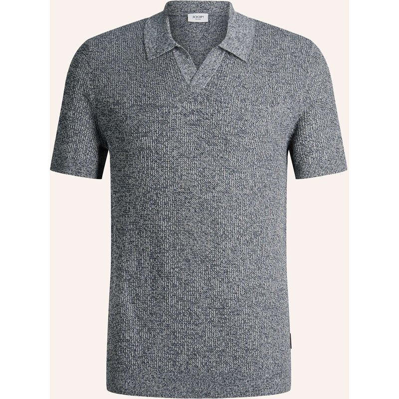 Joop! Jeans Strick-Poloshirt Adrianor blau