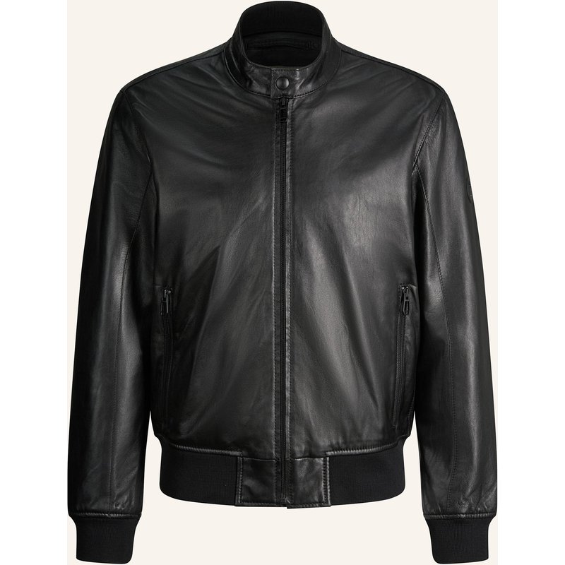 Joop! Lederjacke schwarz