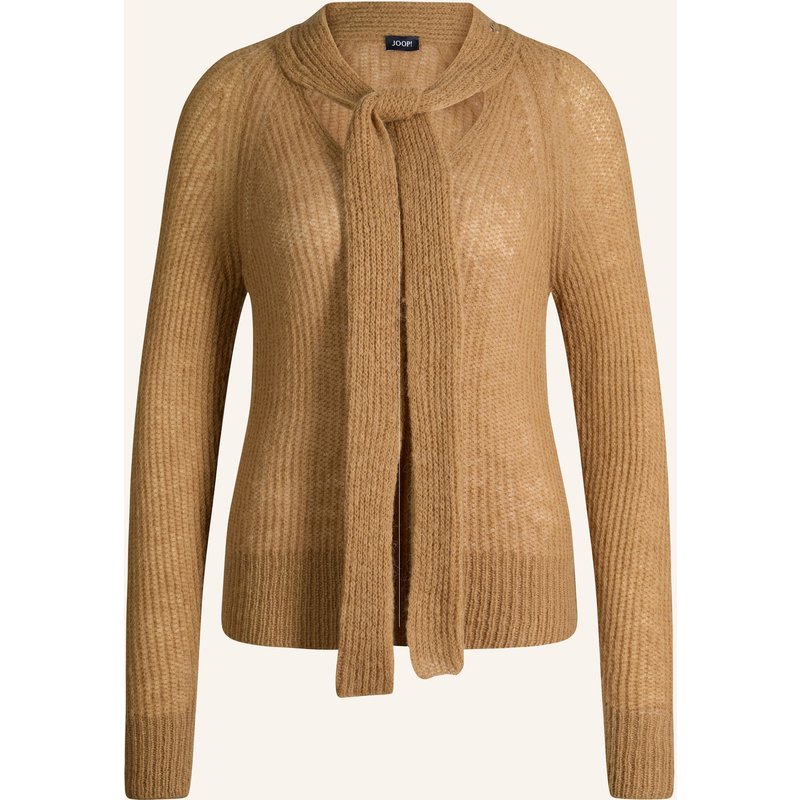 Joop! Alpaka-Wollmix Pullover braun