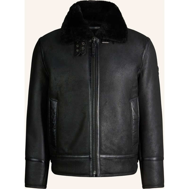 Joop! Lederjacke schwarz