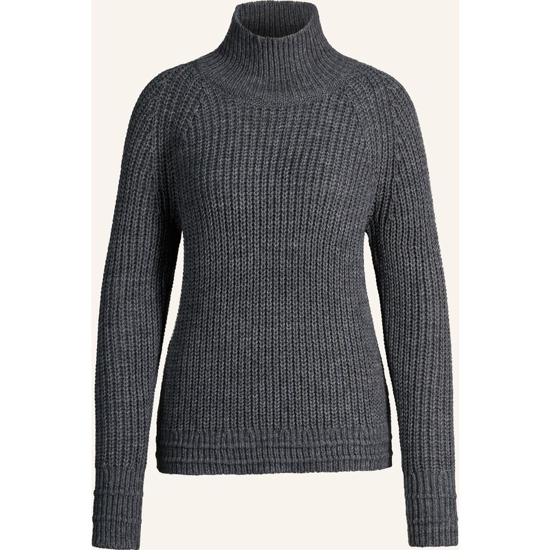 Joop! Jeans Wollmix-Pullover grau