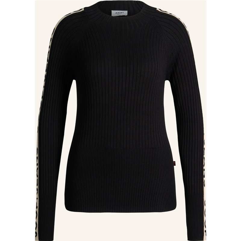 Joop! Jeans Viskose-Pullover schwarz