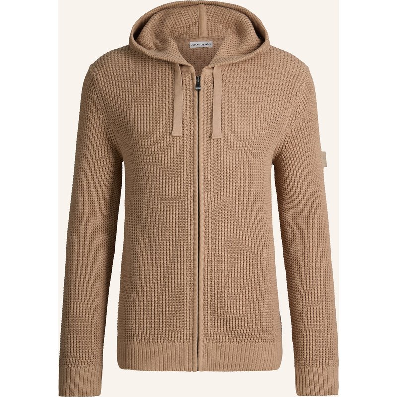 Joop! Jeans Strickjacke braun