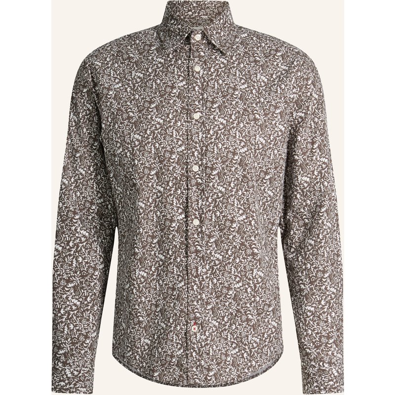 Joop! Jeans Hemd Regular Fit braun