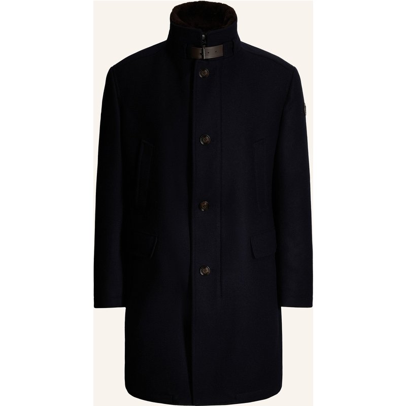 Joop! Mantel Aus Wollmix blau