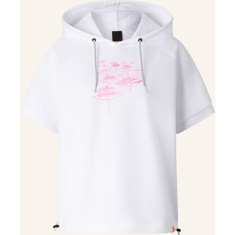 Fire+Ice Kurzarm-Hoodie Sharon weiss