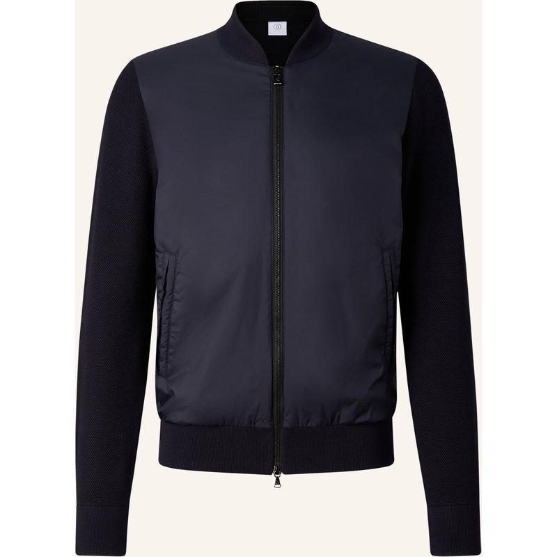 Bogner Hybrid-Strickjacke Zisco blau