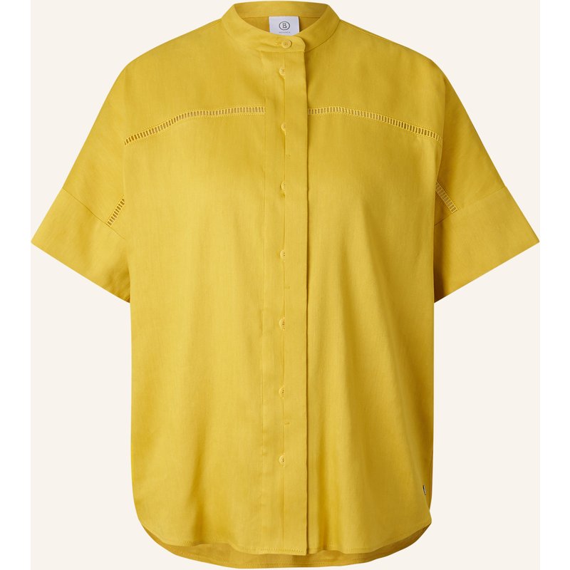 Bogner Bluse Cheryl Mit Leinen gelb