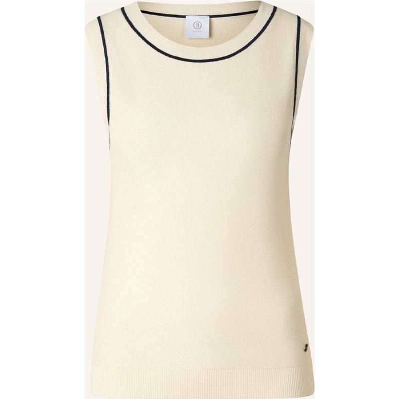Bogner Strick-Top Phia weiss