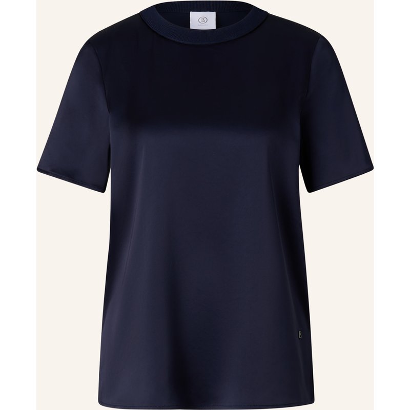 Bogner Satin-Shirt Dylan blau
