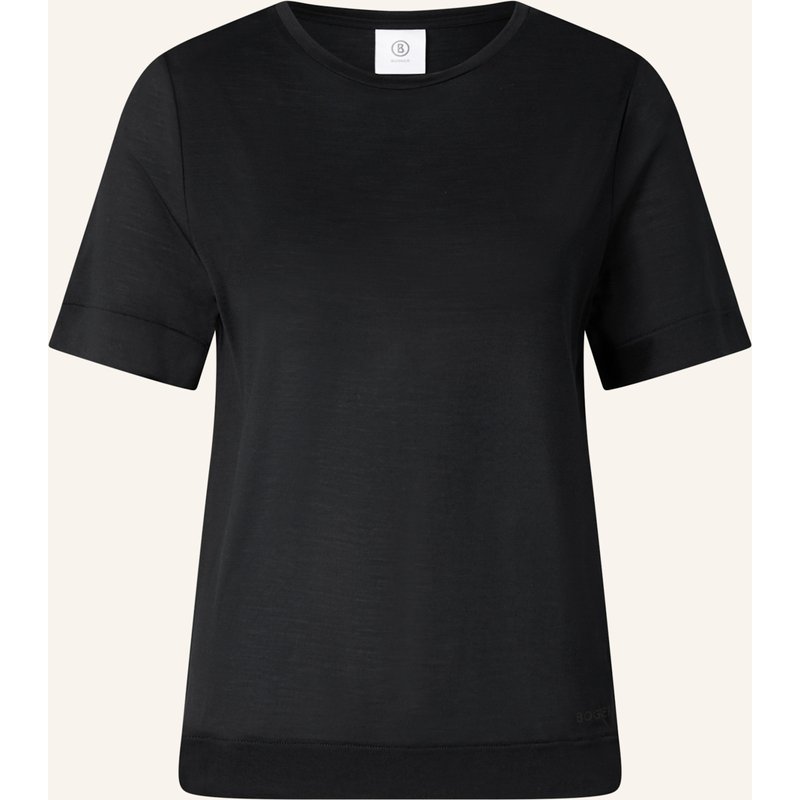 Bogner T-Shirt Sienna Aus Seide schwarz