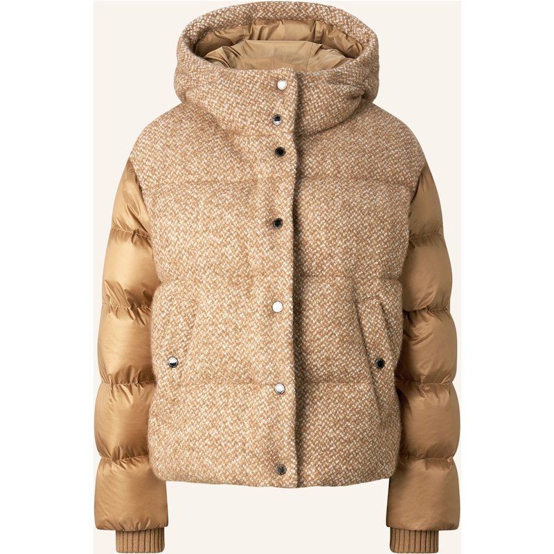 Bogner Bouclé-Daunenjacke Cathy braun