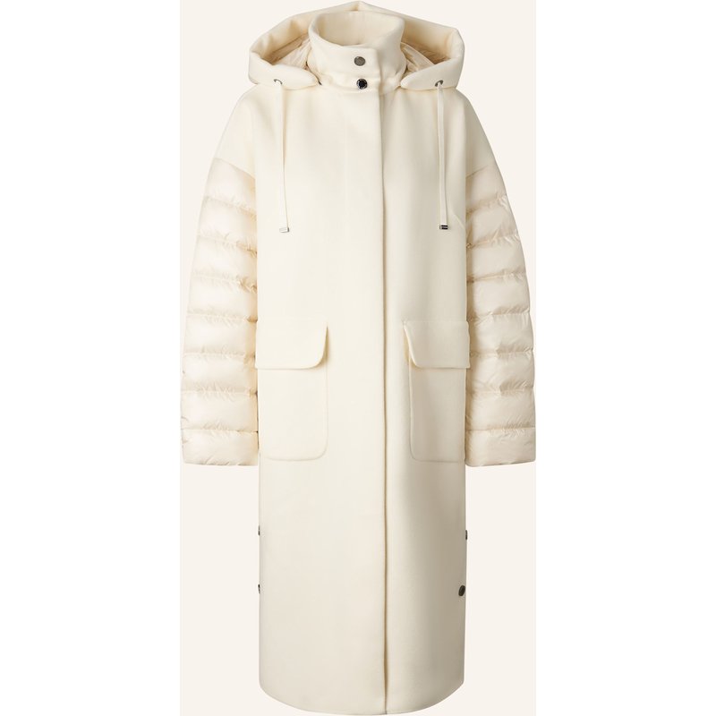 Bogner Doubleface-Daunenmantel Trisha weiss