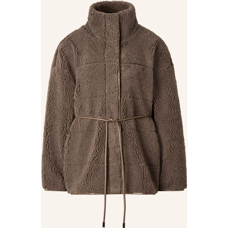 Bogner Teddyfell-Jacke Kimberly grau