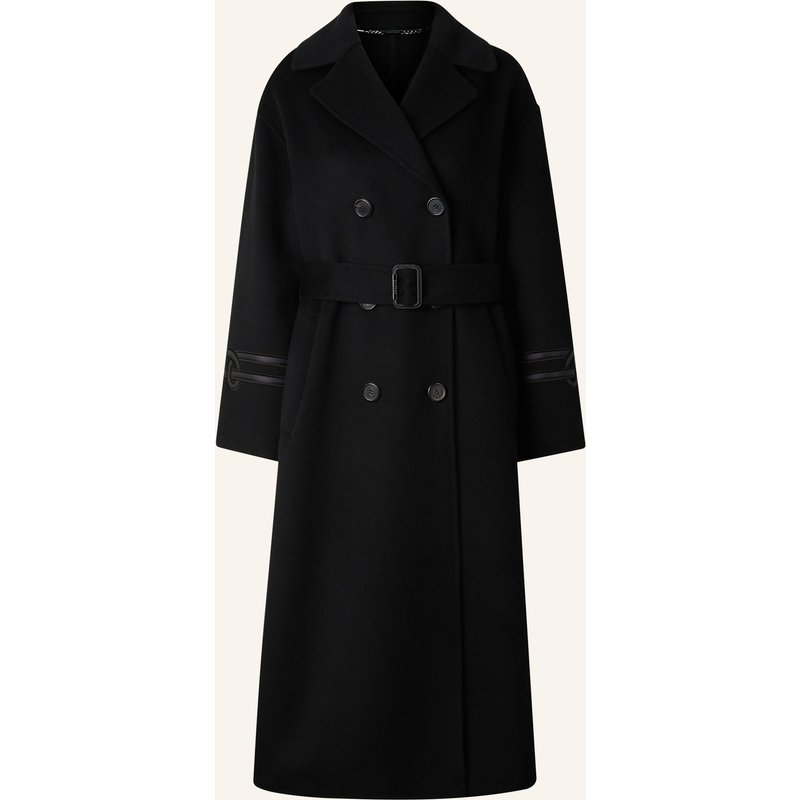 Bogner Doubleface Wollmantel Terese schwarz