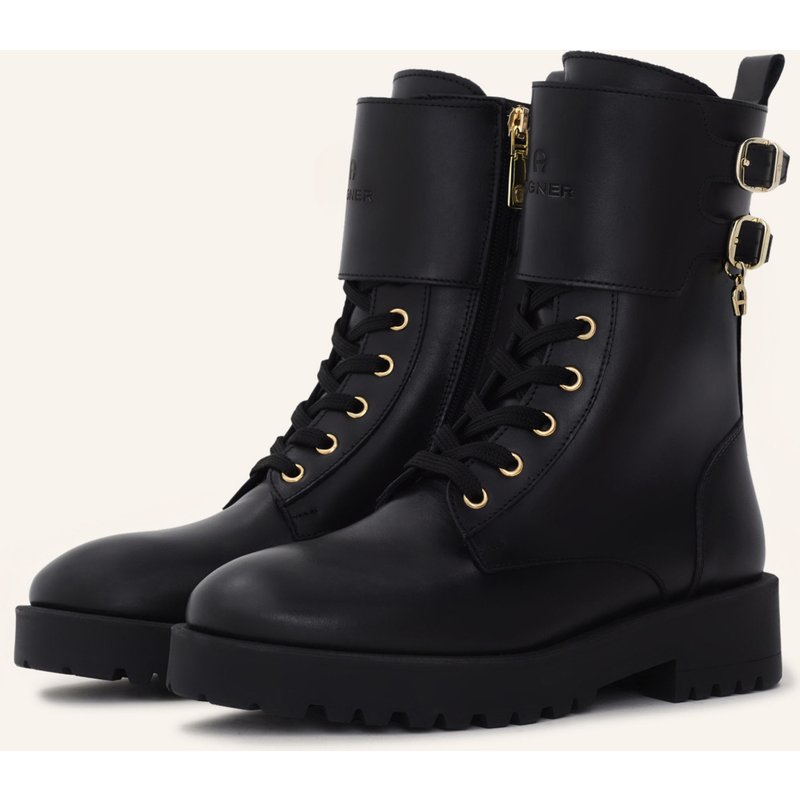 Aigner Lace Bootie Amira 5a schwarz