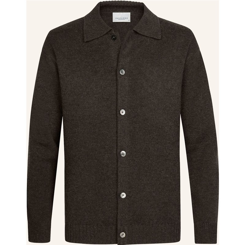 Profuomo Strickjacken braun