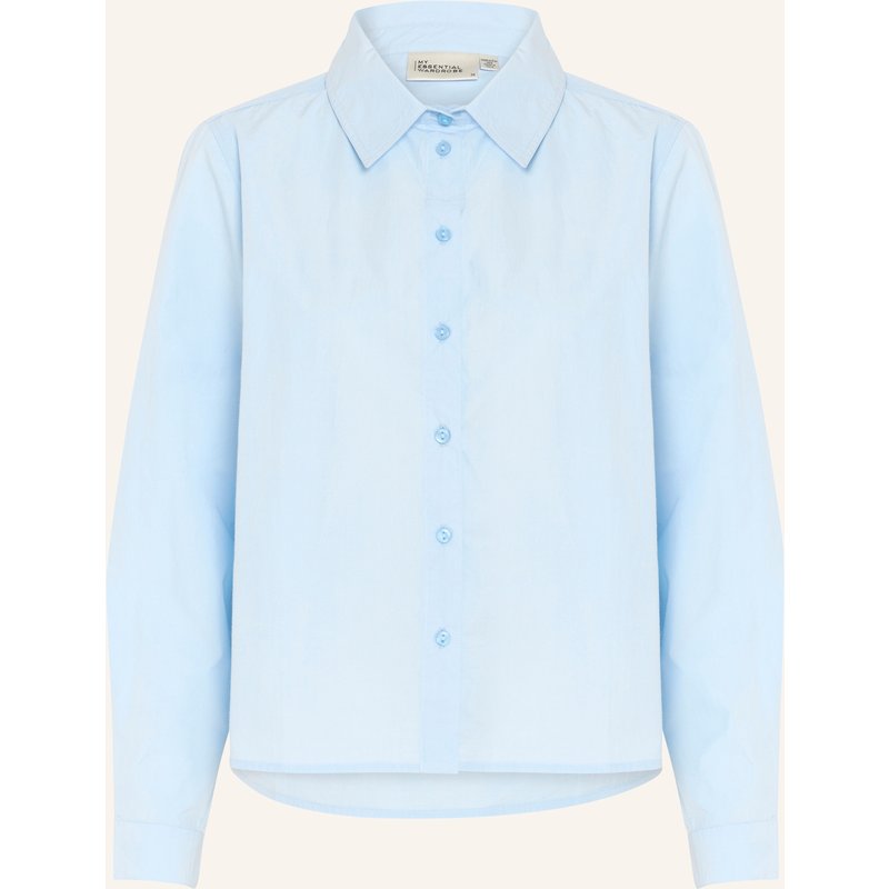 My Essential Wardrobe Hemdbluse Theshirt blau