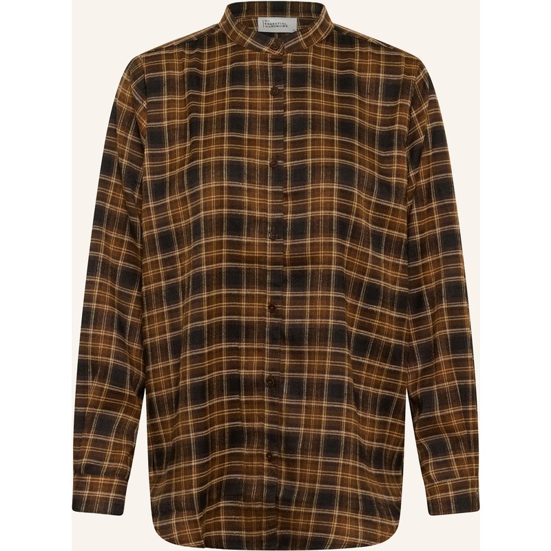 My Essential Wardrobe My Essential Wardrobe Langarm - Hemd Mwmateo braun