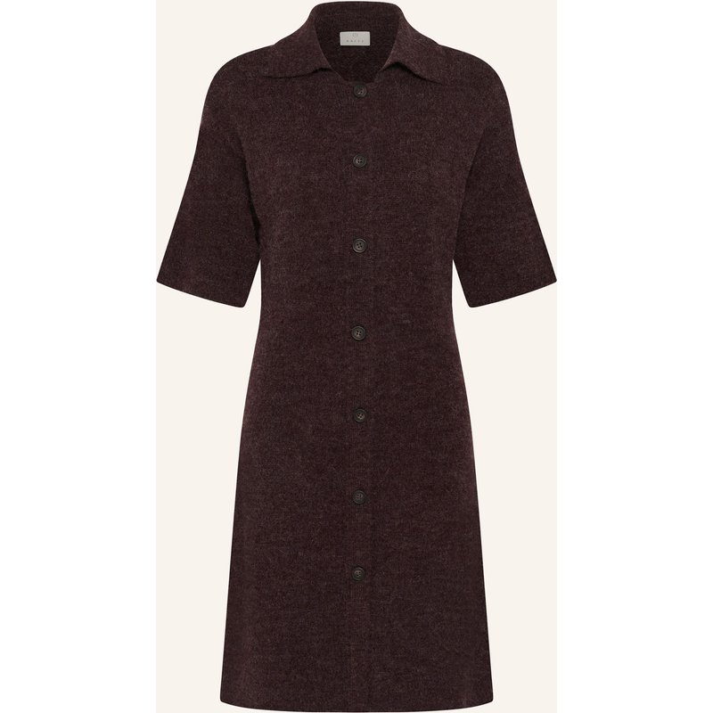 Kaffe Strickkleid Kasigne rot