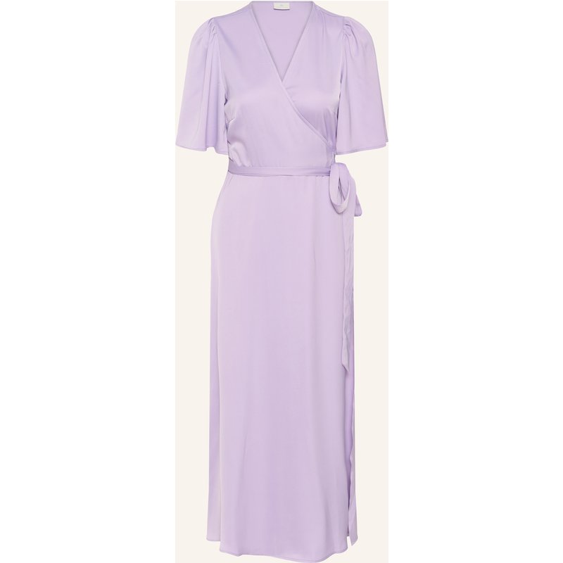 Kaffe Wickelkleid Kasadie lila