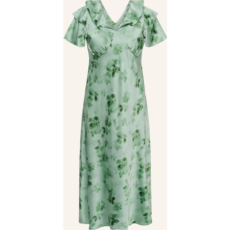 Kaffe Curve Maxikleid Kcjamie Mit Volants gruen