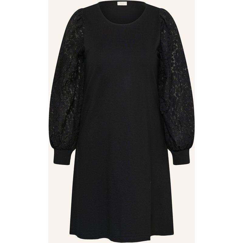 Kaffe Curve Midikleid Kcayla Mit Spitze schwarz